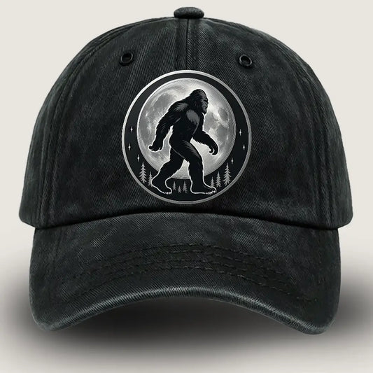 [#1] Bigfoot Moon Walk Cap – Cool Sasquatch Baseball Hat for All