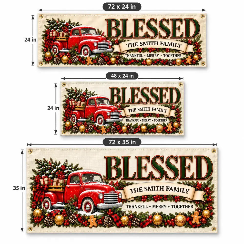 Banner sizes 72x24, 48x24, 72x35 in