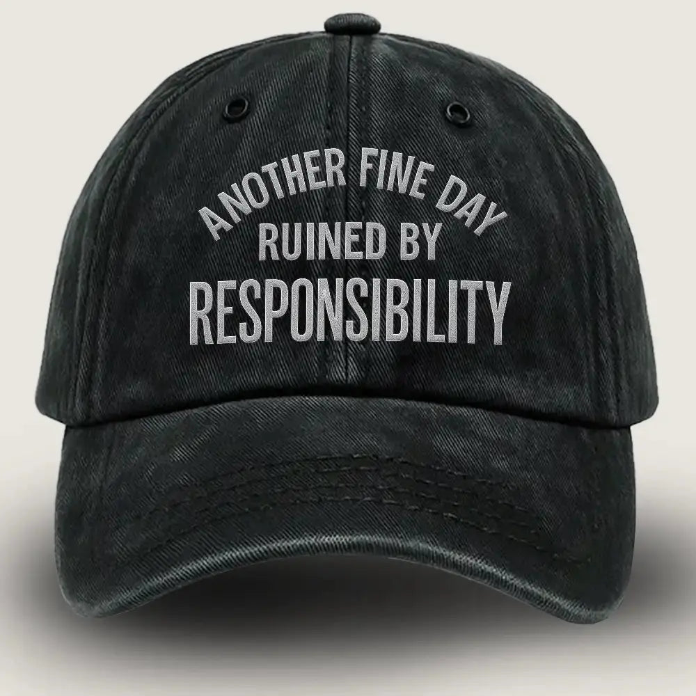 Funny Washed Cap [50–80th Gag Gift] – Don’t Let Him In Duconspace