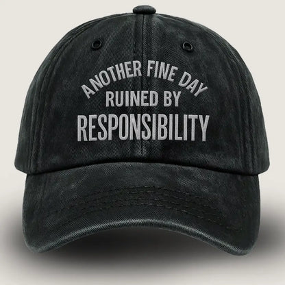 Funny Washed Cap [50–80th Gag Gift] – Don’t Let Him In