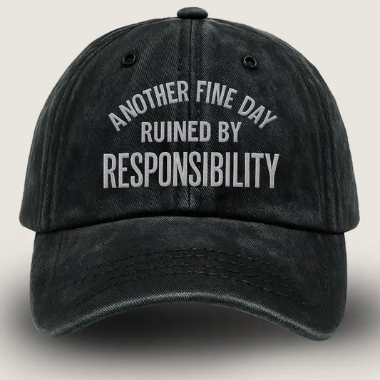 Funny Washed Cap [50–80th Gag Gift] – Don’t Let Him In
