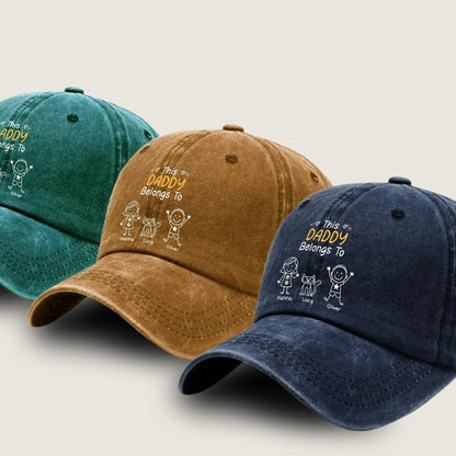 Personalized dad hat – perfect Christmas gifts for grandparents, cozy and timeless holiday present for grandpa