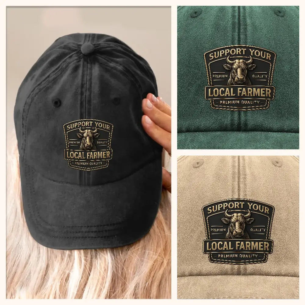 Top The Farm Hats – Vintage Washed Trucker Style #2025