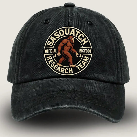 [#1] Funny Bigfoot Baseball Cap – Adjustable Sasquatch Hat for All