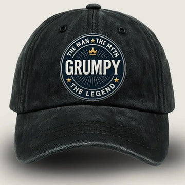 [Grumpy Old Man] The Man Myth Legend Cap - Funny Gift for Dad Duconspace