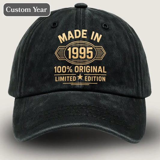Made in [YEAR] #Limited Edition Cap – Vintage Birthday Gift