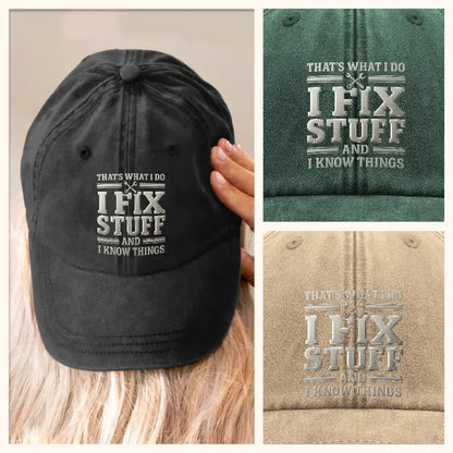 [#1] Adjustable Cotton Baseball Cap – Perfect Birthday Gift for Men